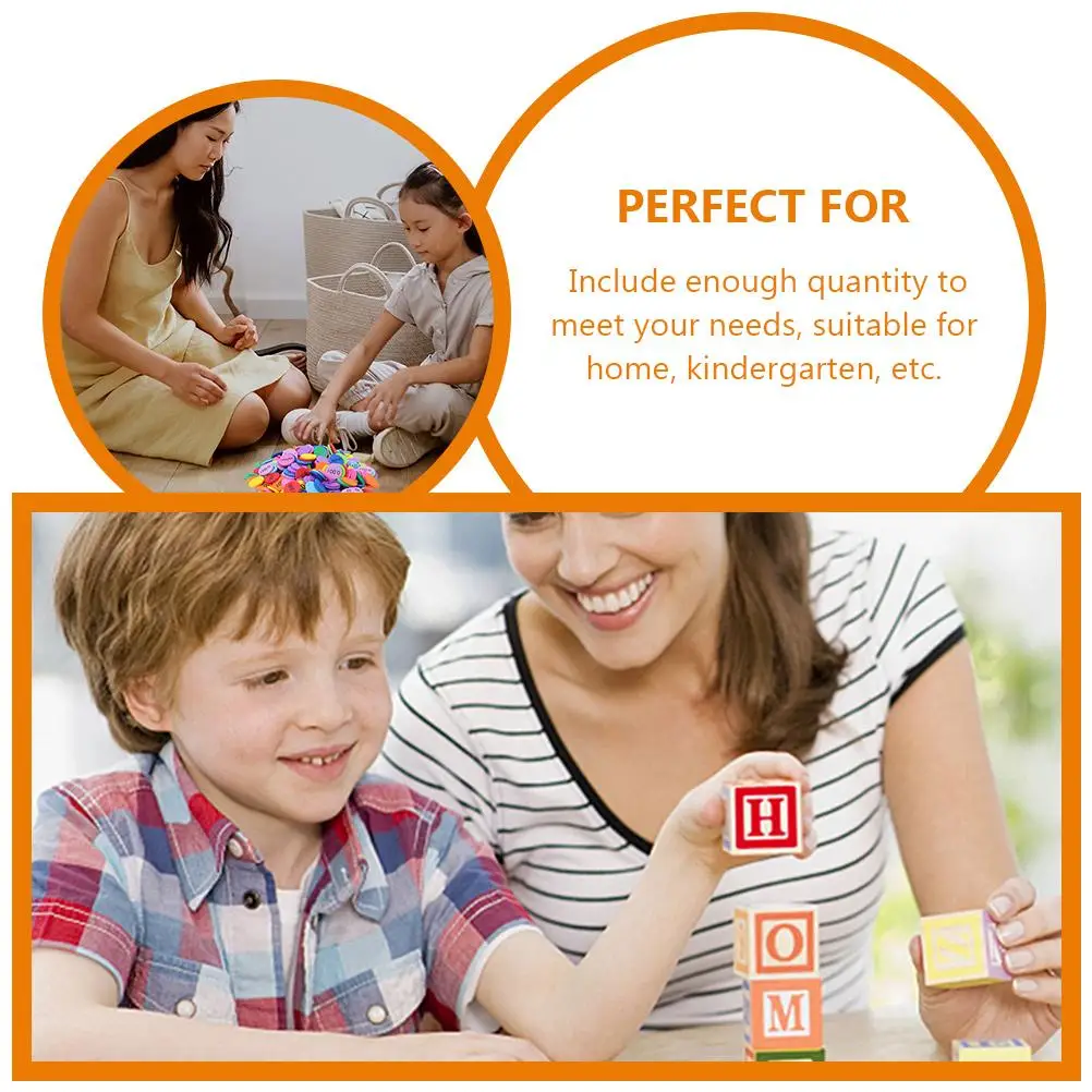 320 pièces EVA chiffres ronds enfants jouets éducatifs couleurs vives Montessori mathématiques apprentissage disques Place valeur disques aides arithmétiques