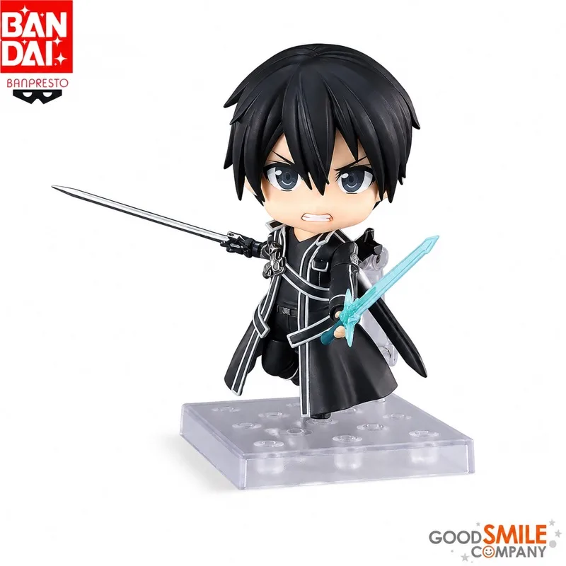 

In Stock Bandai Original Bandai Gsc Sword Art Online Kirigaya Kazuto Action Figure Model Doll Brand New Boxed Anime Characters