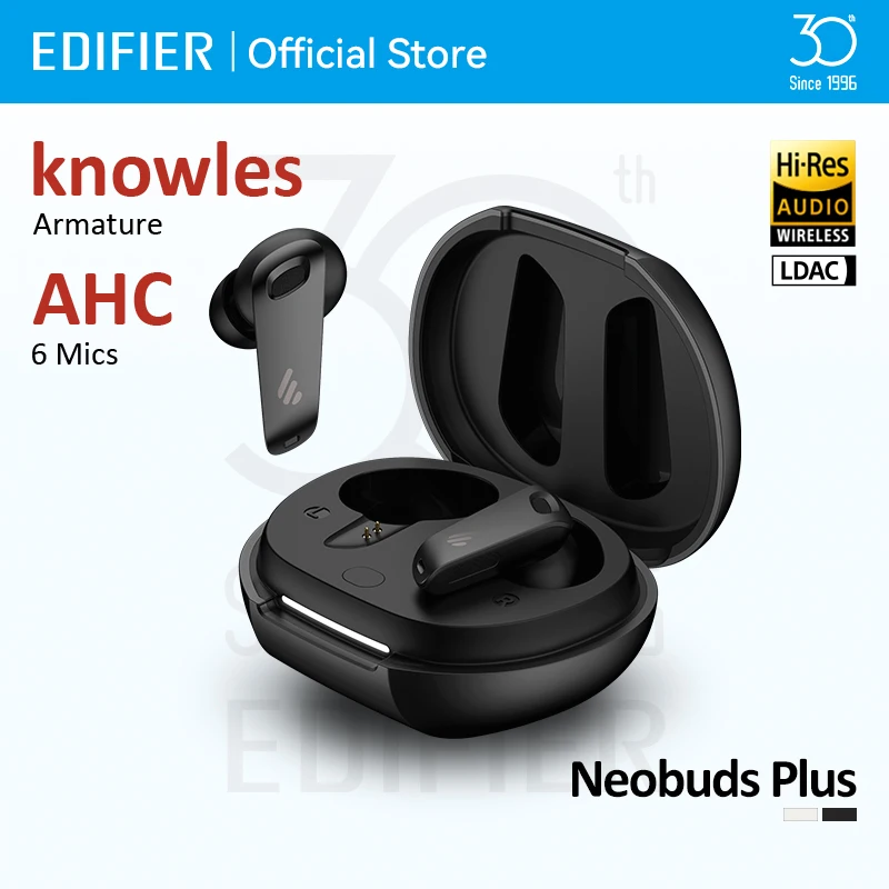 Edifier NeoBuds Plus True Wireless Earbuds Hybrid ANC -48dB