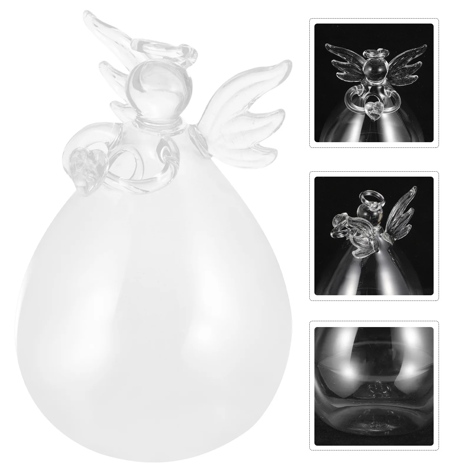 

Angel Juice Glass Cup Creative Decorative Drinking Glass for Home Coffee Shop Restaurant Portable Water Cup Wine Bottle