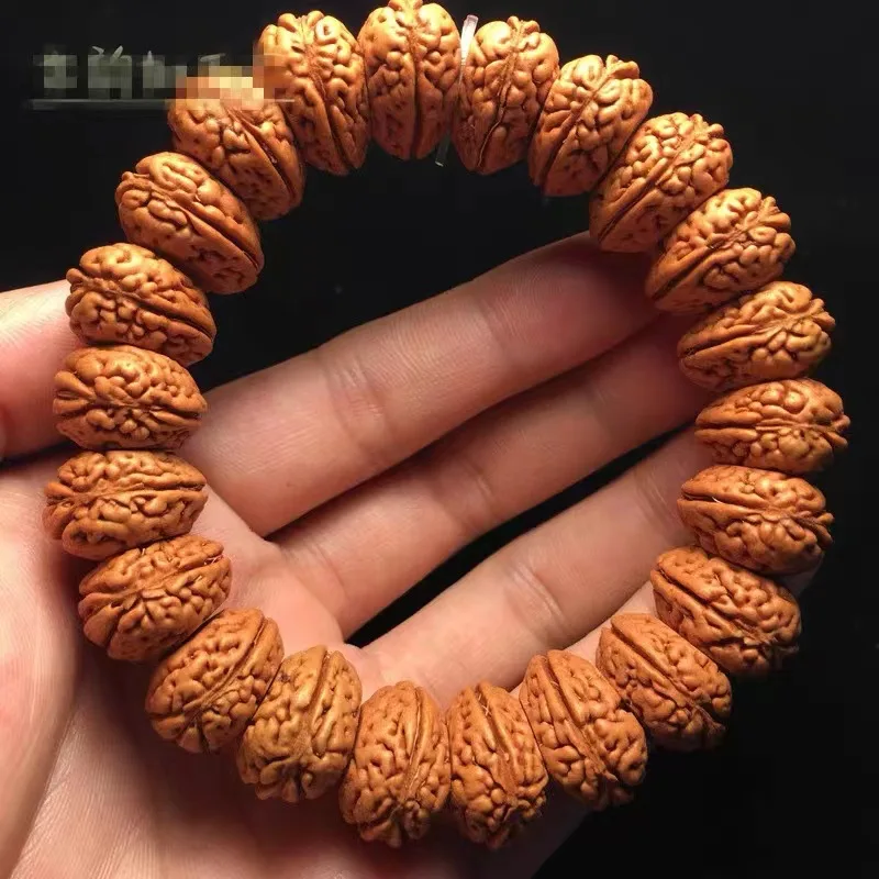 Crafts Peach Pit Northeast Core Size Fan Slice Brain Texture Stump Barrel Beads Walnut Bracelet Fruit Wide Navel Beads