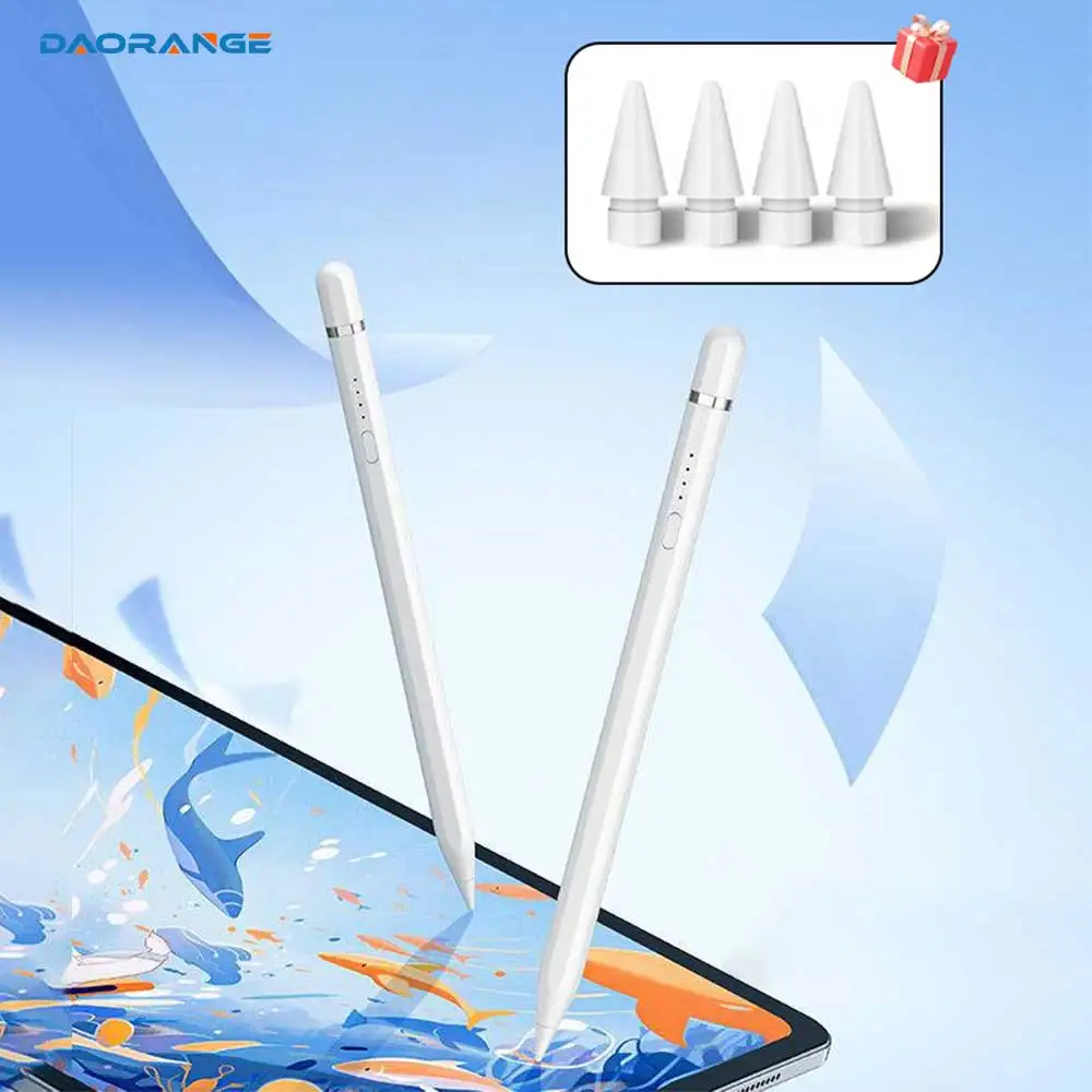 Wireless Charging Stylus for IPad 11th A16  9 8 7 6 5 4 10th  Pro Air 13 11 M3 M2 M4 2025 12.9 Mini 7 6 Tablet Stylus Touch Pen