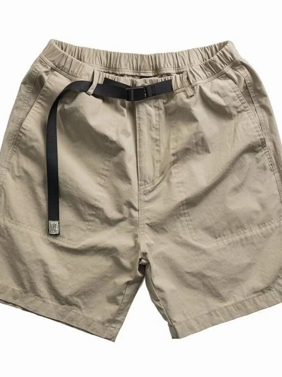 

Men's Spor Baskeall Beach orts Five-Quarter Length Qui Dry Retro American Sle Workwear Cotton Youth Summer Faion