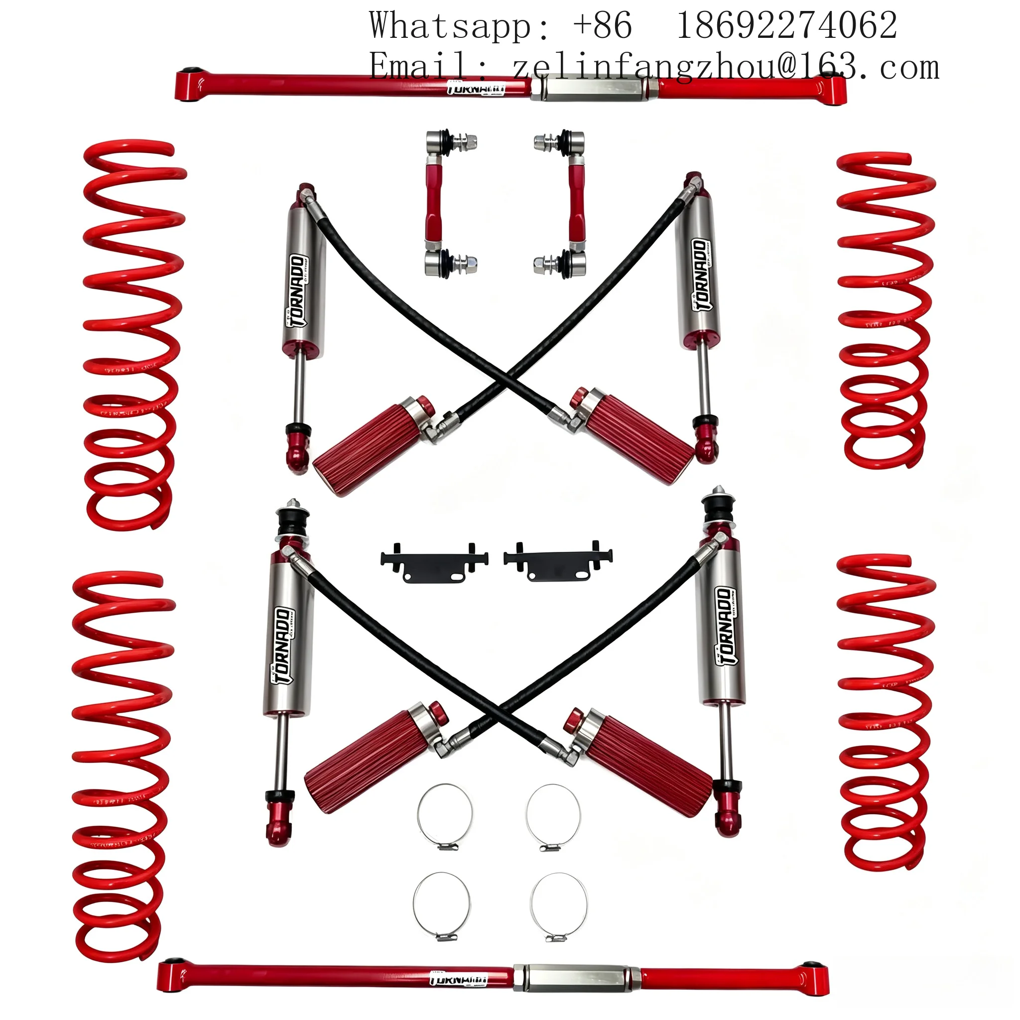 High Quality Nitrogen Adjustable Shock Absorber Suspension Lift Kit for Suzuki Jimny 4x4 Off Road Heavy Duty