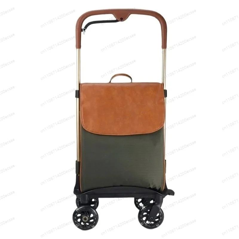 For Support The Elderly, Trolley, One-handed Brake, Shopping, Walking, Travel, Tie Rod Telescopic and Portable