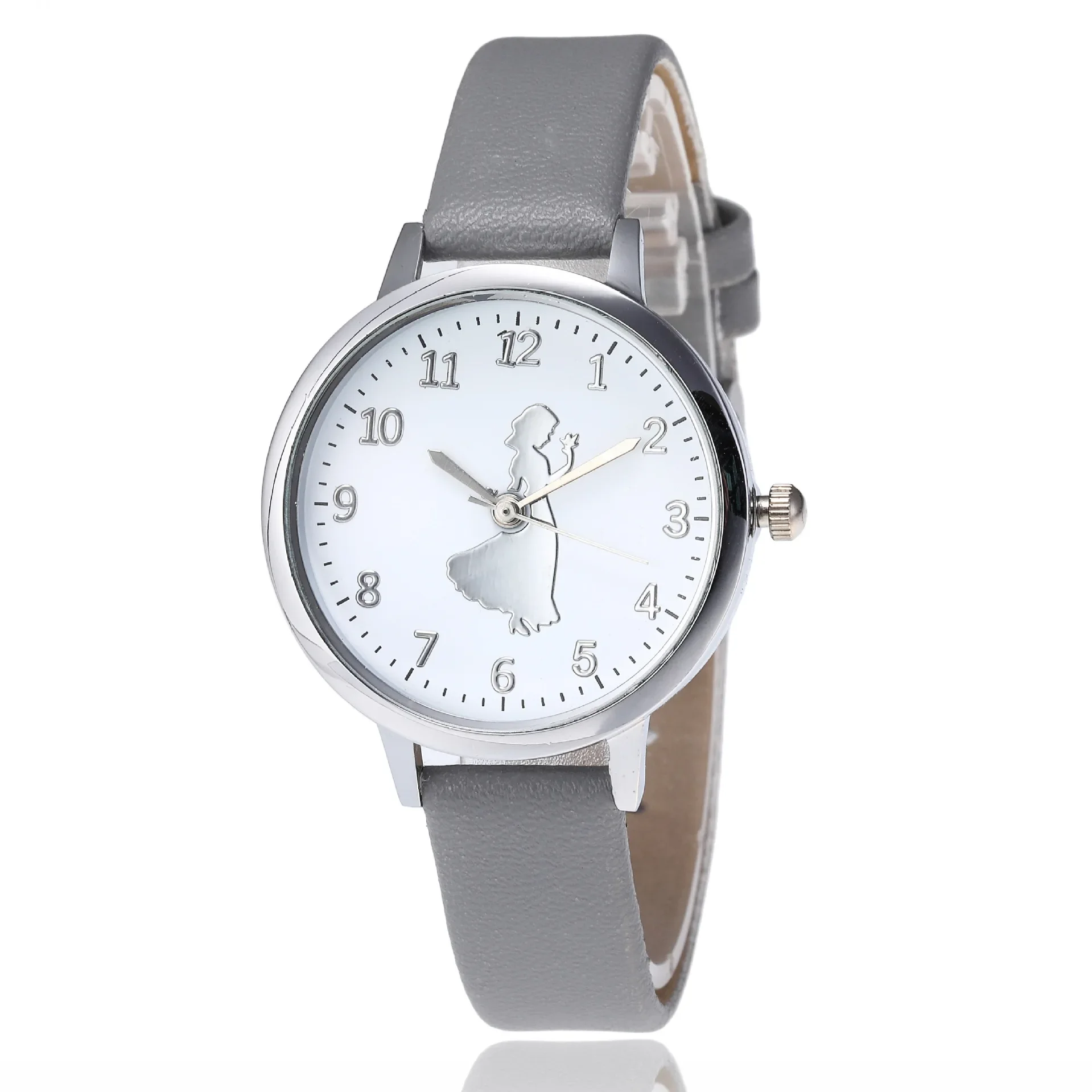 Reloj de pulsera informal Simple para estudiantes, para relojes reloj de cuarzo, esfera de baile para damas, relojes elegantes para niñas, Zegarek Damski