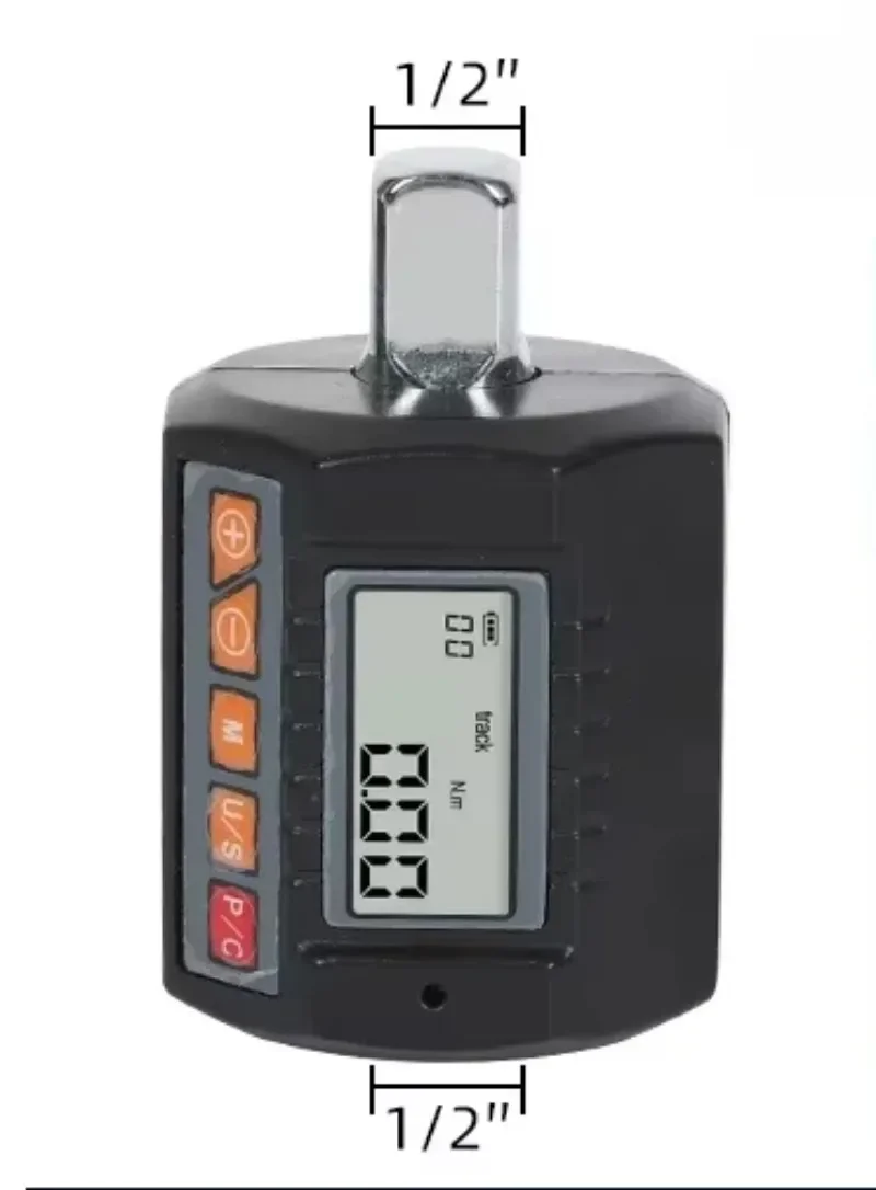 

Цифровой высокоточный измеритель крутящего момента, аксессуары для динамометрических ключей, регулируемый сборный электронный цифровой измеритель крутящего момента