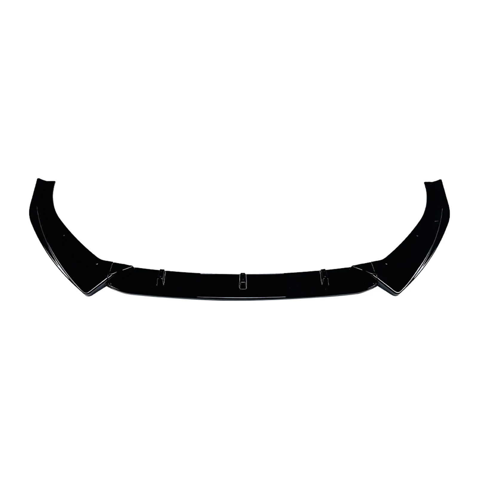 Front Bumper Spoiler Lip For Audi A3 S3 8V Sline S-Line 2017-2020 Gloss Black/Carbon Fiber Look Lower Splitter Protector Blade