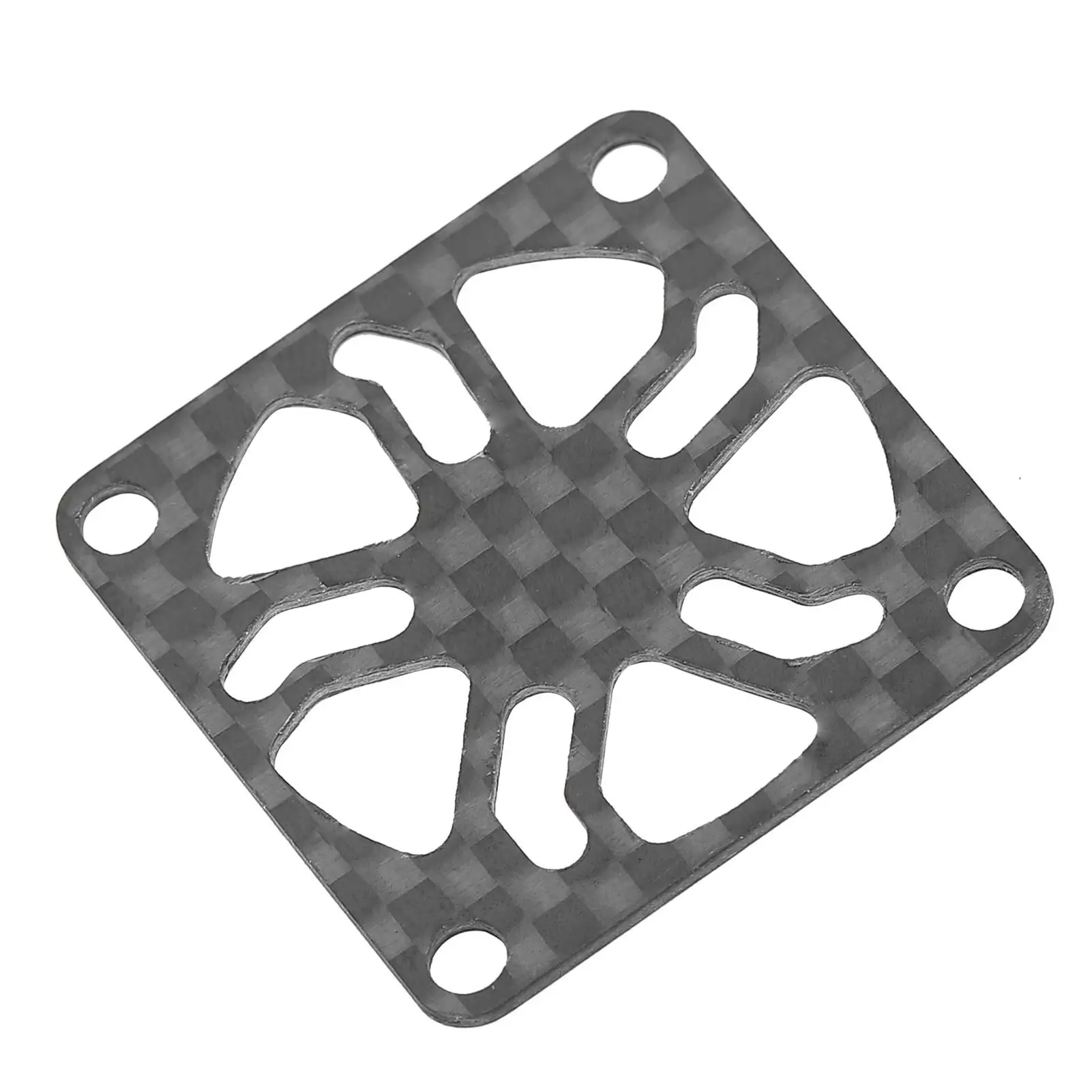 Fibra di carbonio per copertura ventola di raffreddamento motore RC Custodia ventola elettrica da 30 mm Accessori leggeri e durevoli ad alte prestazioni