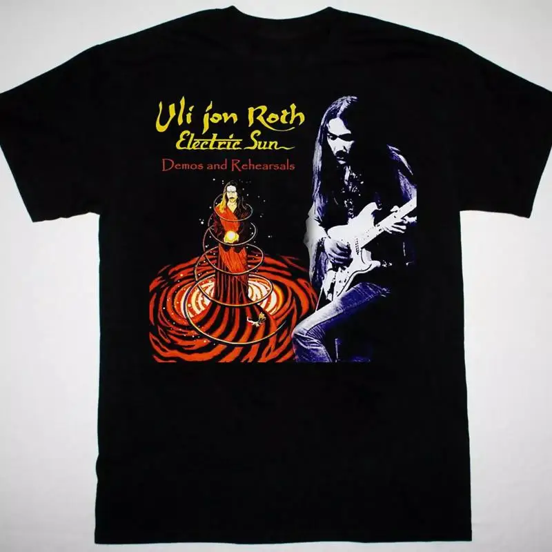 Uli Jon Roth Electric Sun T shirt Black All Sizes S 5XL
