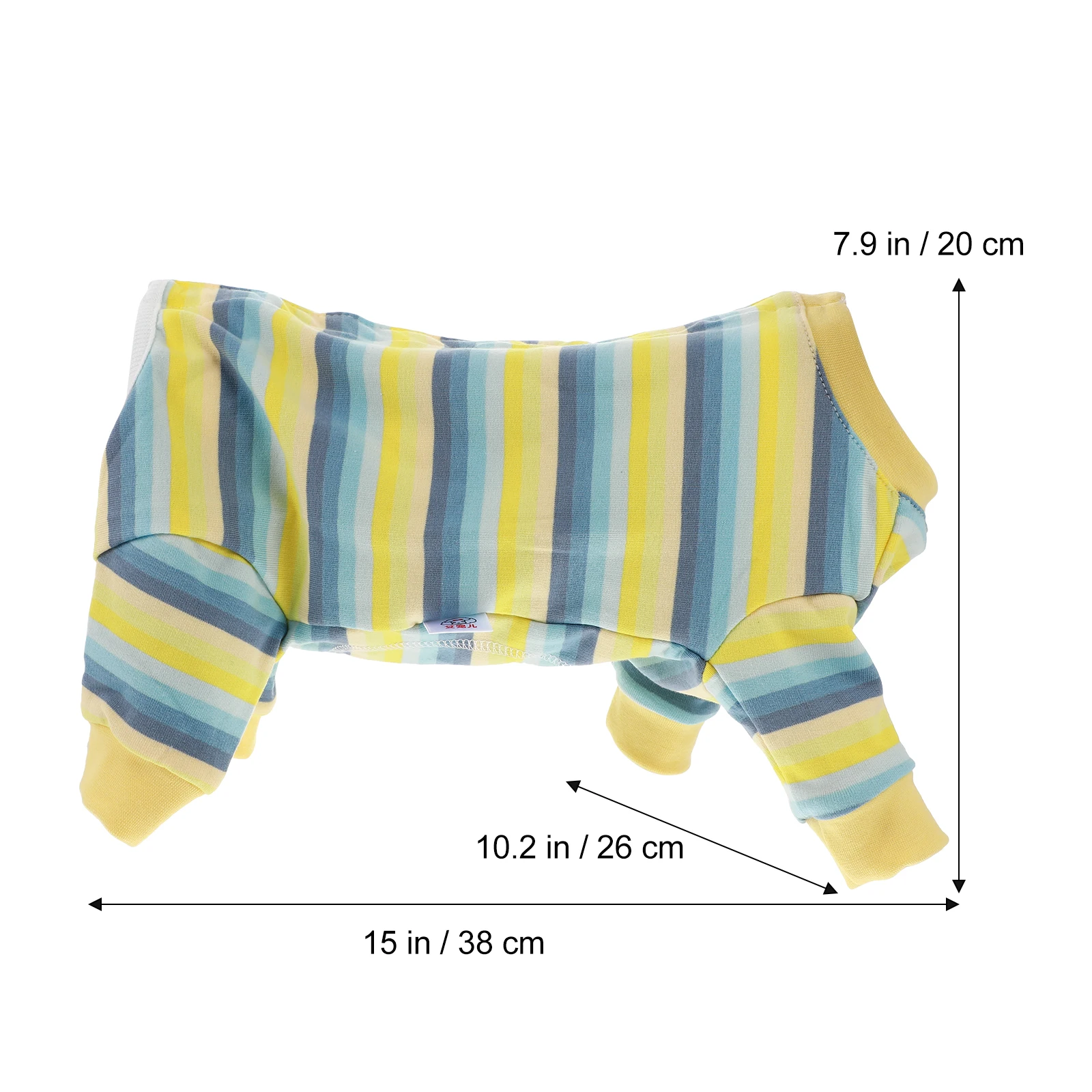 

Pet Recovery Suit For Dog Abdominal Wounds Anti-Licking Surgery Clothes Adjustable Fit Senior Puppy Incontinence Protection