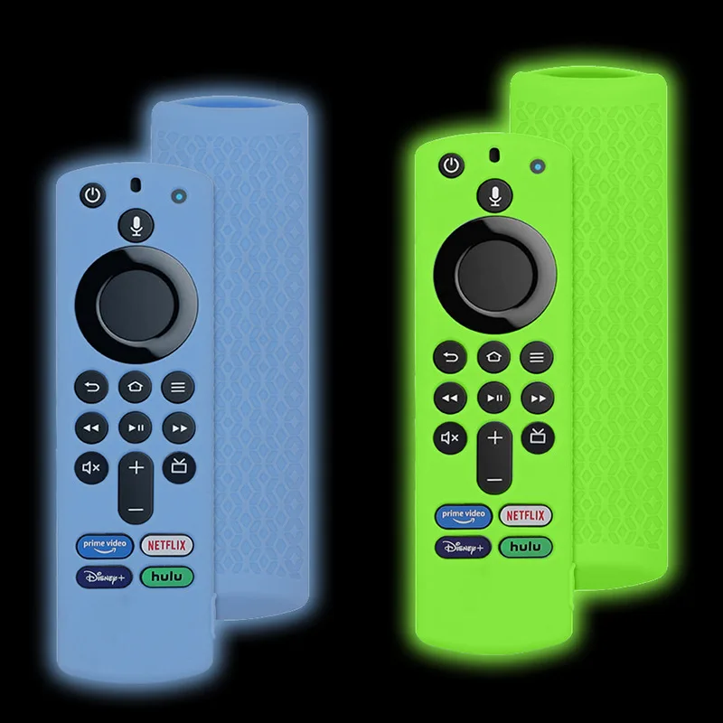 Silicone Luminous Remote Cover For Fire TV Stick 4K MAX 3rd Gen 2021 HD Alexa Voice Remote 3rd Gen L5B83G Soft Shock - view 3