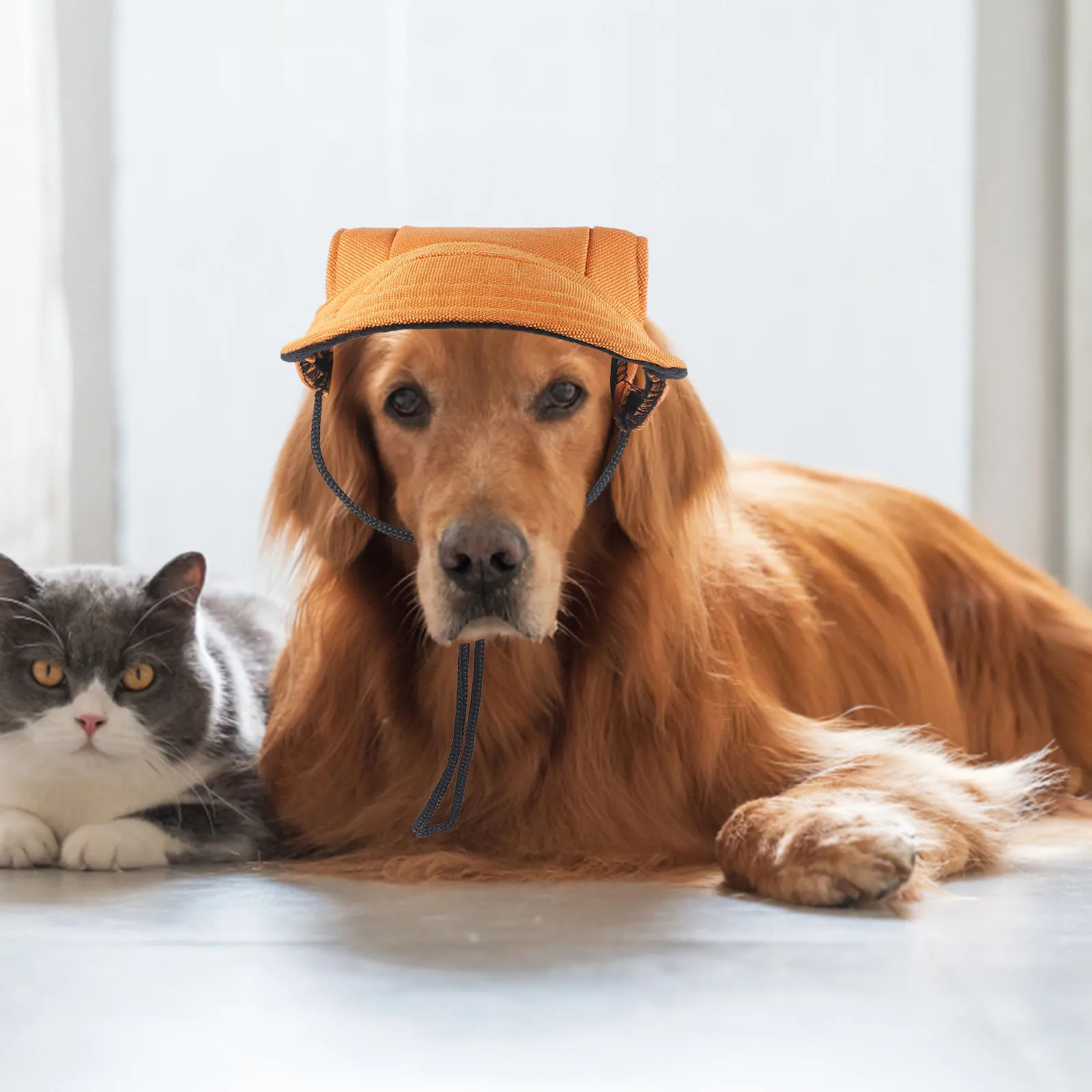 

Pet Baseball Cap Exquisite Lightweight Design Dog Hats with Ear Holes Comfortable Fit for Cats and Small Animals Fashionable