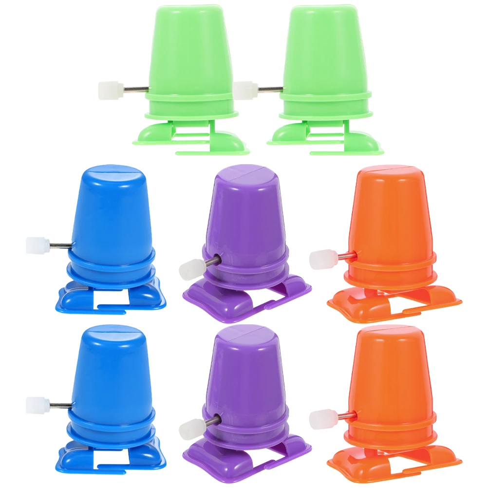 8 pezzi movimento a orologeria andando sostituzione parte di riavvolgimento in plastica compatto riutilizzabile accessorio fai da te per riparazione artigianale in argilla mini