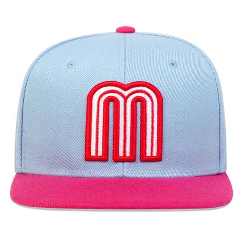 Luxury New Unisex Letter M Embroidery Baseball Caps Man Woman Hiphop Snapback Caps Outdoor Casual Sunscreen Hat Gorras Hombre