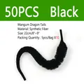 22CM 50pcs Black