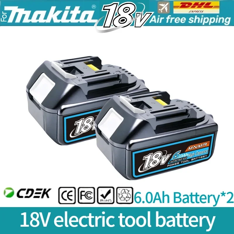 

For makita Battery, 18v for makita tools batteryfor makita[] Drill DGA404 DDF487 DTW700Can replaceBL1860B BL1850B[