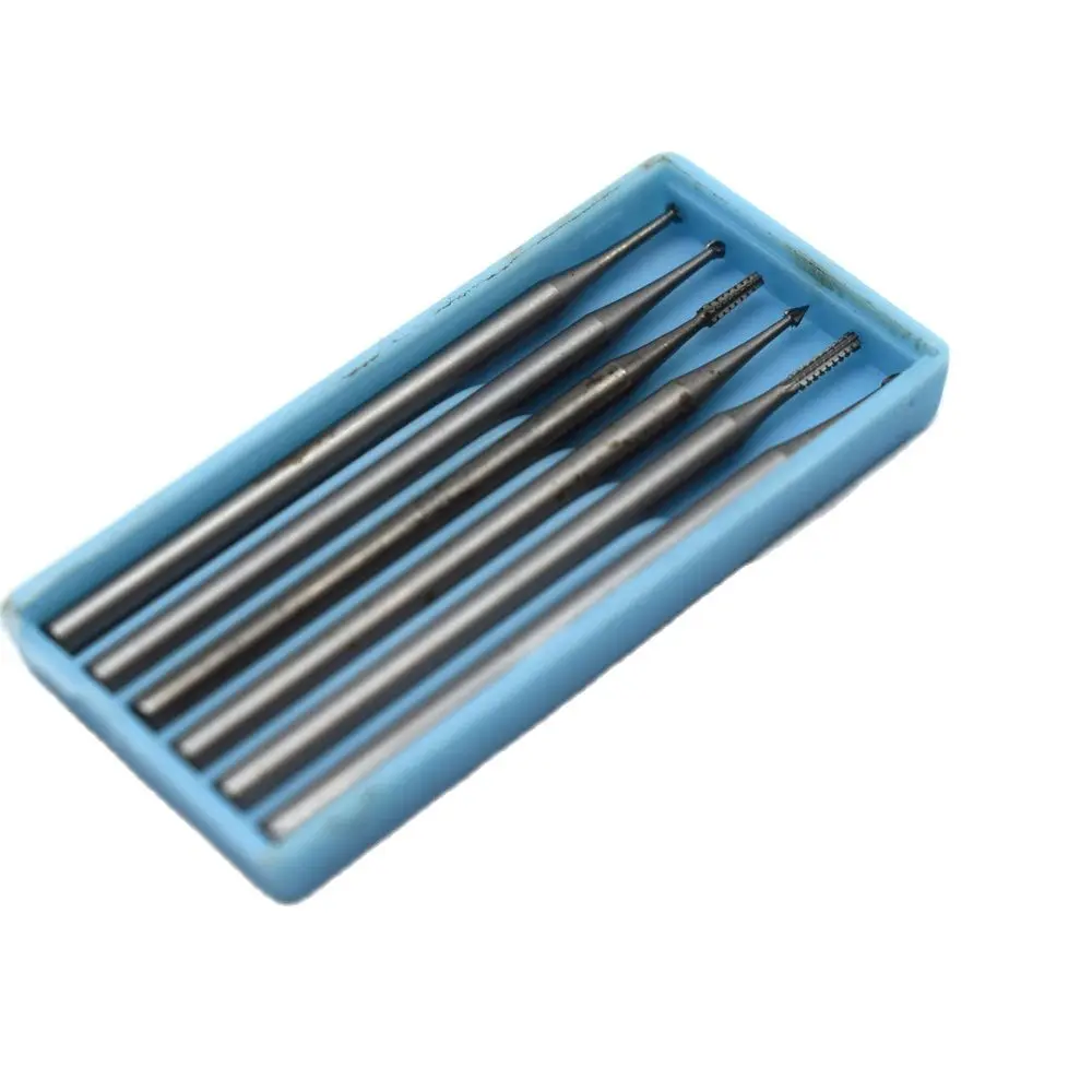 6PCS Tungsten Steel Burs  For Stone  Setting  Shank 2.35MM  Metal Engraving Tools