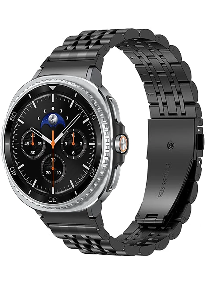 Metal Straps for Samsung Galaxy watch 8 classic 46mm 40mm 44mm Stainless steel Wrist Link bracelet correa Galaxy watch 8 Bands