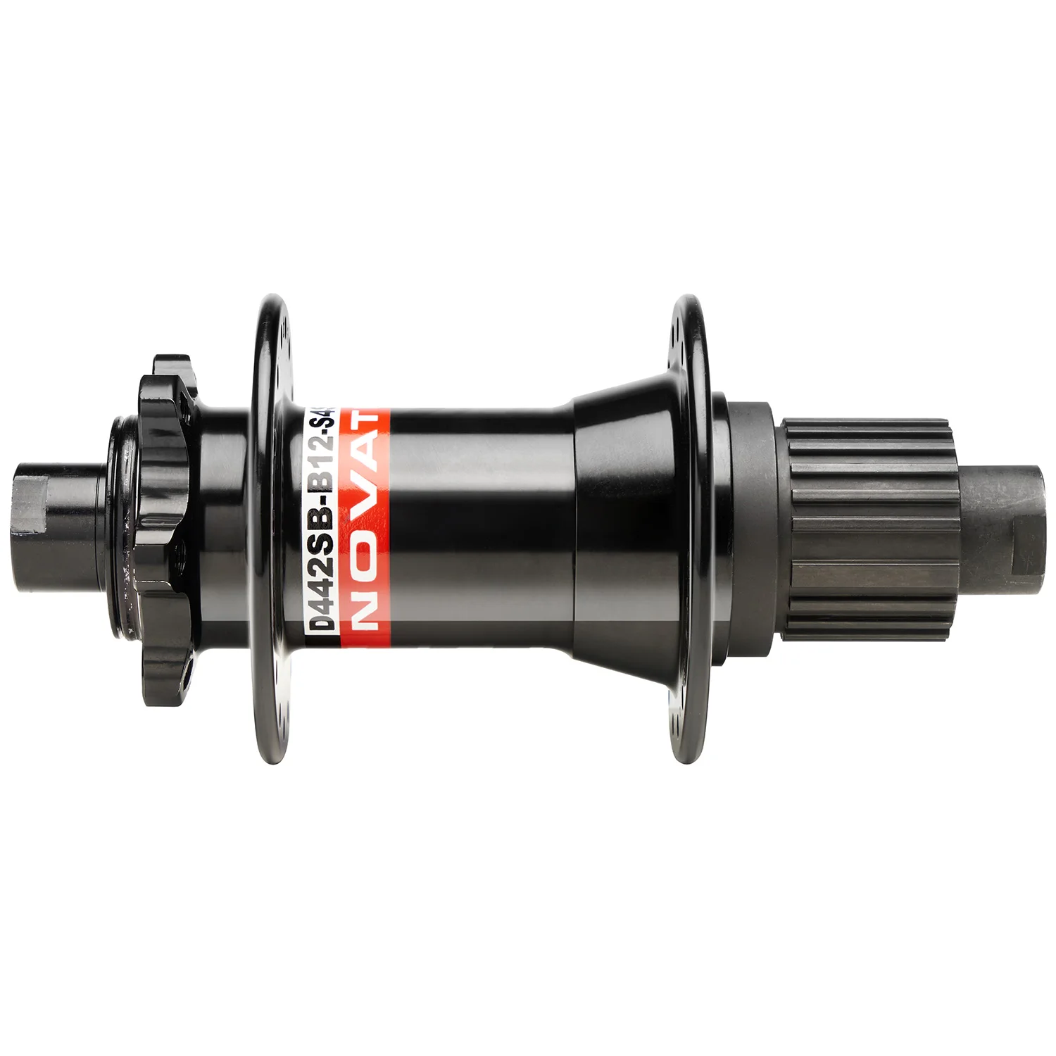 Novatec D442SB-B12 Boost 148mm x 12mm Thru Axle 142x12mm 32-hole 6-bolt Rear XD Micro Spline hub