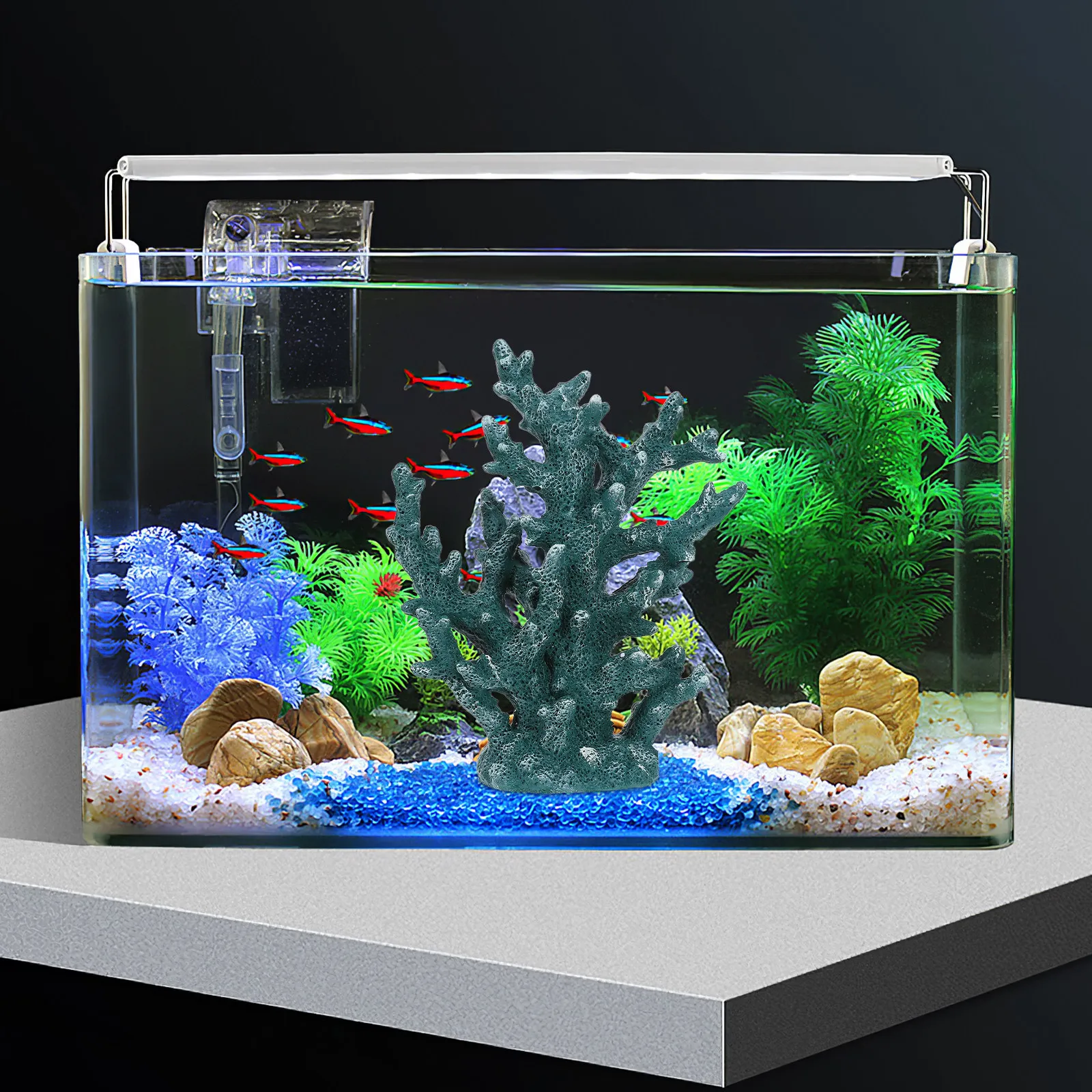 레진 인조 산호초 장식품, 사실적인 수족관 산호 조각품 - Aquarium Marine Fishes 리뷰 및 가격