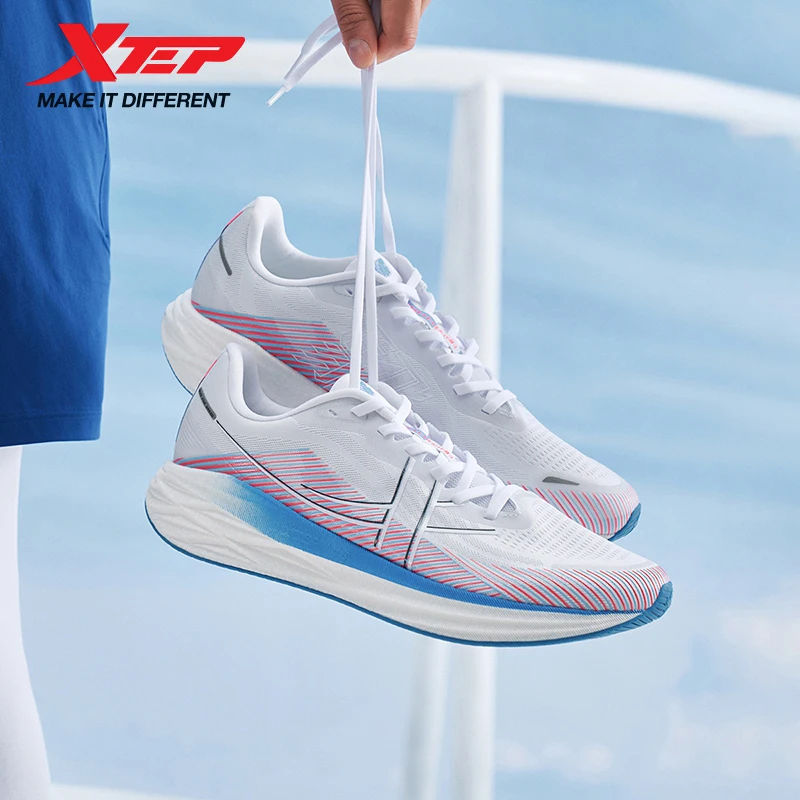 

Xtep Ultra Fast 5.0 Men's Running Shoe Durability Breathable Shock Absorption Comfortable Wear-Resistant Sneakers 976319110004