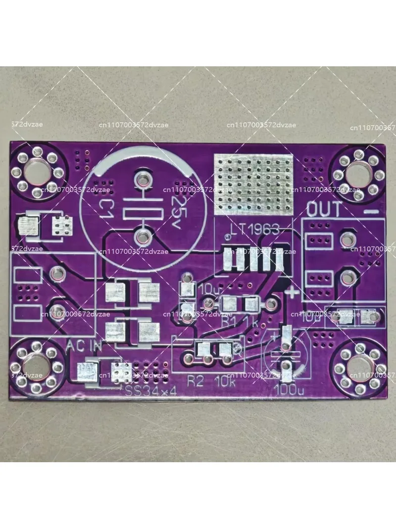 LT1963A precision low-noise, linear regulated adjustable power supply