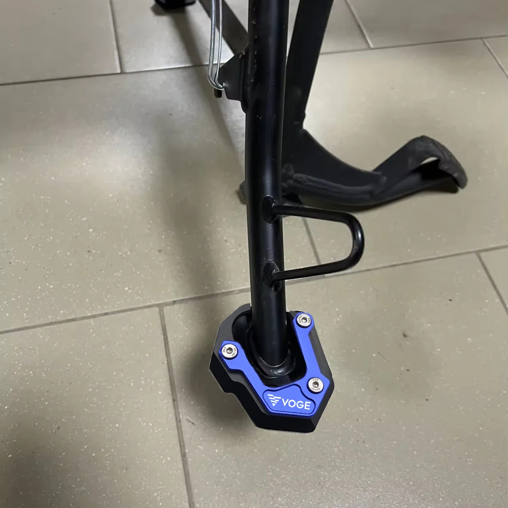 For VOGE Valico DS525 DS525X DSX DS DS 525X 2024 2025 Motorcycle Kickstand Side Stand Extension Pad Auxiliary Foot pedal