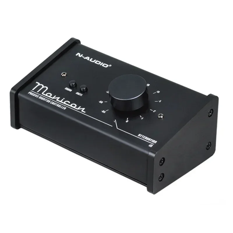 

Passive Audio Controller Monitor Ack / XLR Combined Stereo Jack Input Switchable Mute Mono Summation