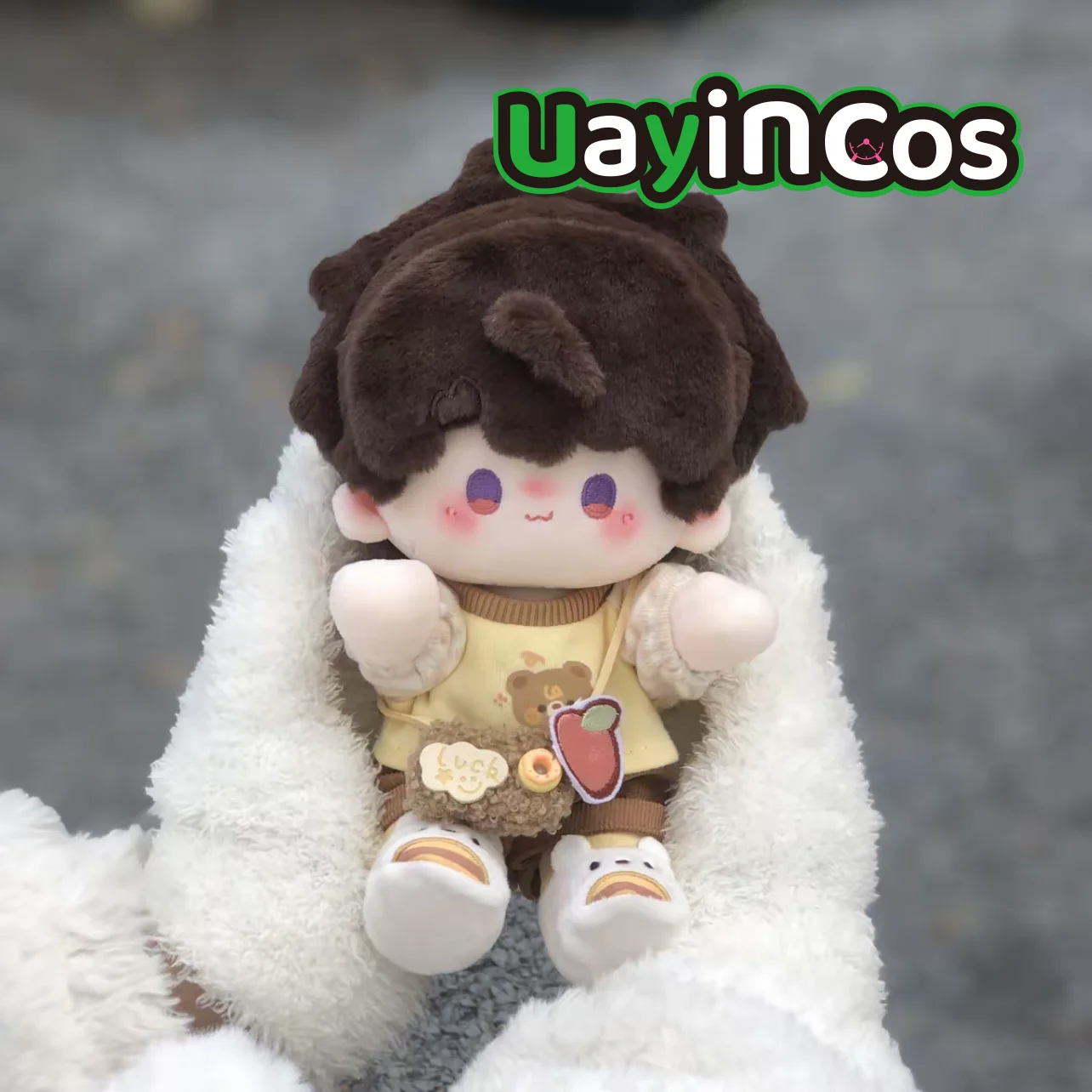 20cm Love and Deepspace Rafayel Sylus Caleb Stuffed Plushies Doll With Skeleton Clothes Pillow Ornament Anime Game Toy Kids Gift