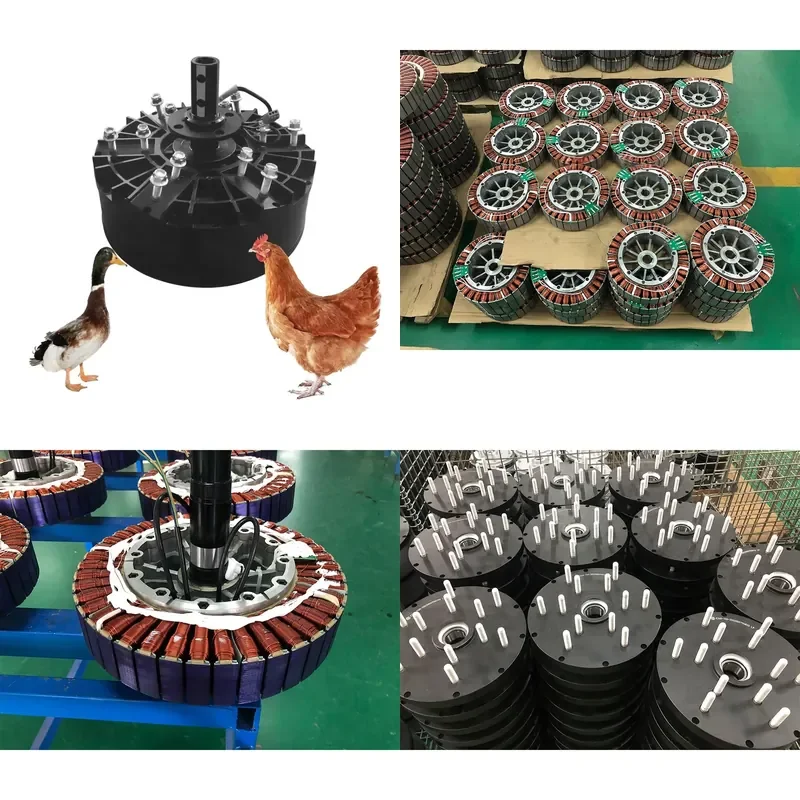 for 1500W 220V Waterproof Industrial Brushless Permanent Magnet Synchronous Motor 24ft 12ft High Volume Low Speed Three Phase