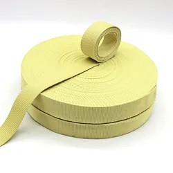 5m Aramid tape fire-resistant flame-retardant high-temperature resistant Kevlar fiber webbing fire rescue ribbon safety belt