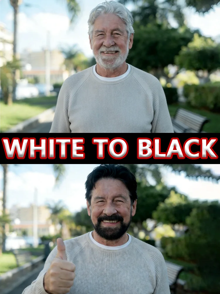 

Iᴍᴘʀᴏᴠᴇ ɢʀᴀʏ ʜᴀɪʀ ᴀɴᴅ ʀᴇsᴛᴏʀᴇ ɪᴛs ʙʟᴀᴄᴋ ᴀɴᴅ sʜɪɴʏ ᴀᴘᴘᴇᴀʀᴀɴᴄᴇ.New upgraded version