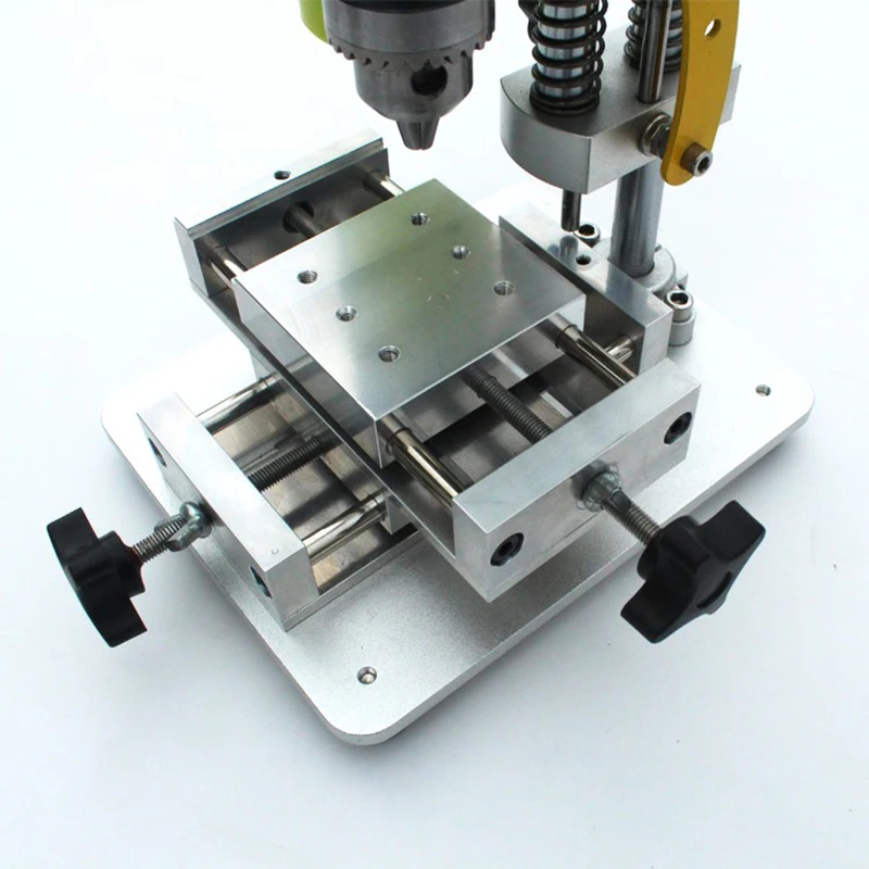 Precision Mini Bohrmaschine CNC Tabelle Bohren Maschine Tragbare Benchtop Bohrer Metall Holz DIY Handwerk 795 Motor B10 Chuck