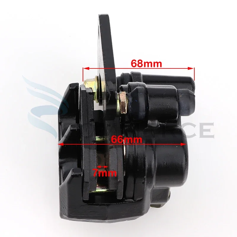 Motorcycle Rear Disc Hydraulic Brake Caliper Disc brake oil brake pump For 110cc-125cc ATV Go Kart Buggy Quad Dirt Bike parts