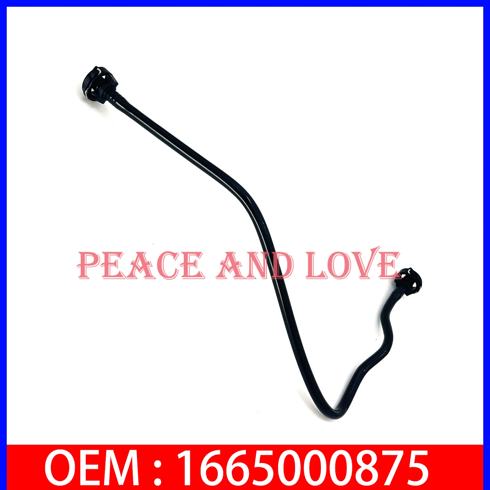 1665000875 Engine Coolant Hose 1665000875 for Mercedes-Benz GLE350 2016-2018 ML350 2012-2015 W166 3.5L