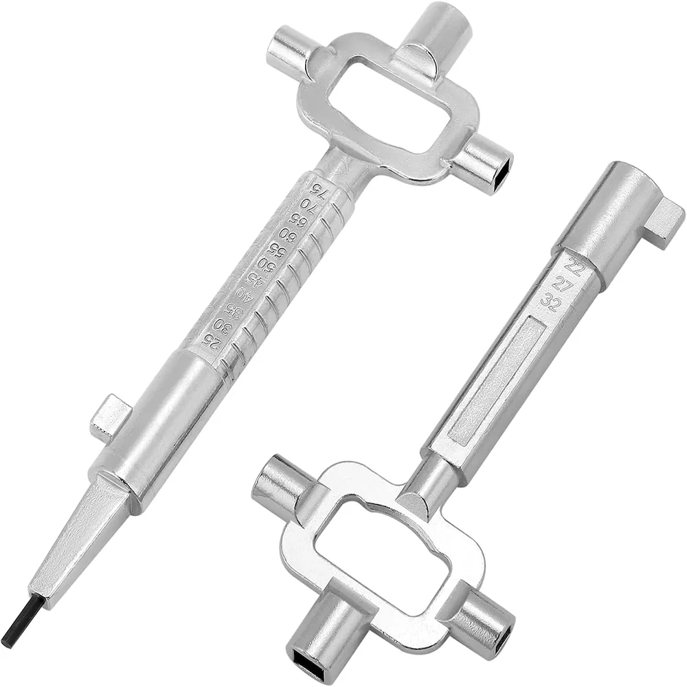 Multi-Purpose Lock Cylinder Gauge Cam Turner Spindle Turner Tool for Locksmith Auto Repair Cylinder Removal Accessory