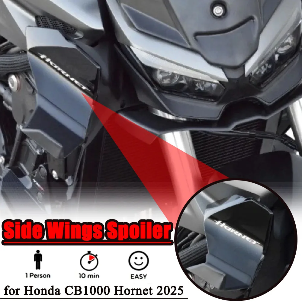

Аксессуары в новом стиле 2025 года, защита крыльев, защита бака для Honda CB1000 Hornet 2025 SP, спойлер с боковыми крыльями топливного бака мотоцикла