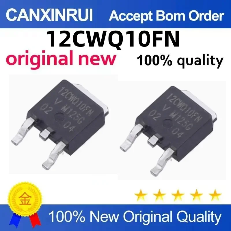 (5-100 pieces) Brand new original 12CWQ10FN TO-252 MOSFET 100V 12A spot chip
