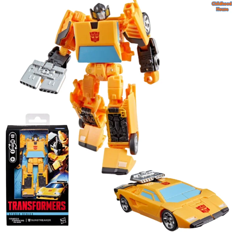 En Stock, Serie Clásica 1986 G1 Sunstreaker Studio Series, Coche Robot Transformable, Modelo Coleccionable Articulado Multijunta