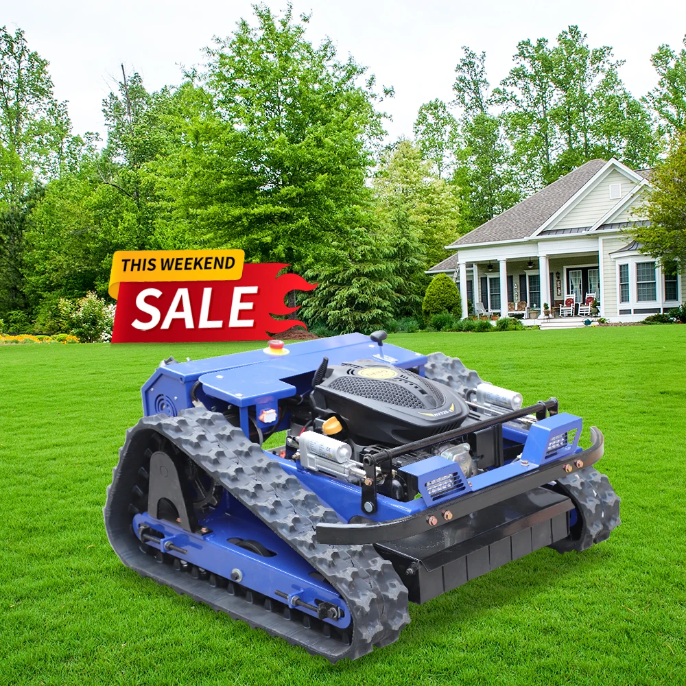 

Free Package Petrol Engine RC Lawn Mower Mini Remote Control Mower for Agriculture & Household Use