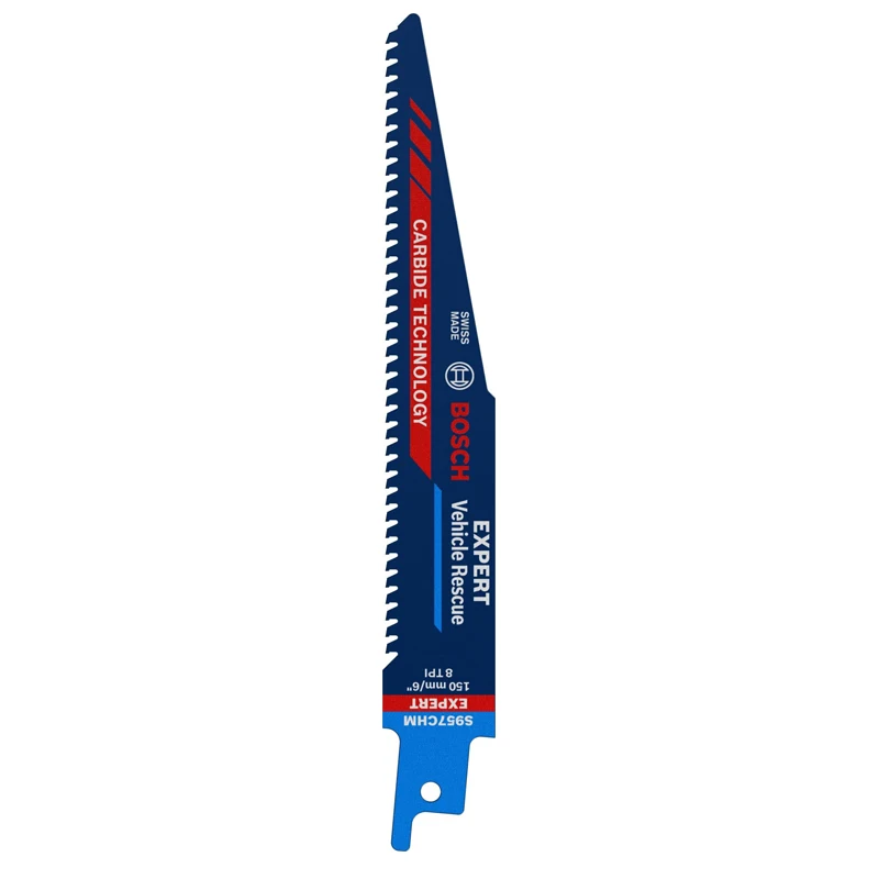 BOSCH 2608900378 EXPERT Vehicle Rescue S957CHM Blade 150mm Rescue Cutting Reliable Durable Hard Utility Saw Blades