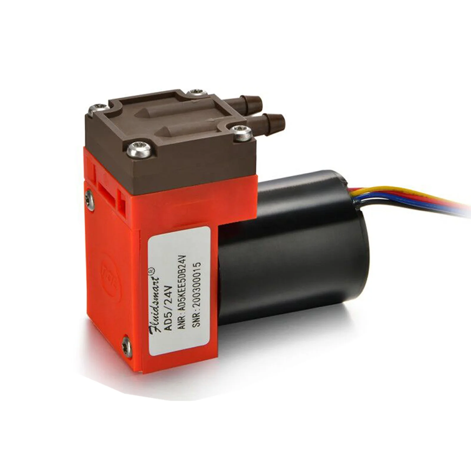 AD5KEEDB24D 24V Micro Mute Air Pump - DC Power Oil-Free Gas Pump Brushless EPDM Electric Diaphragm Pump for Quiet Operation