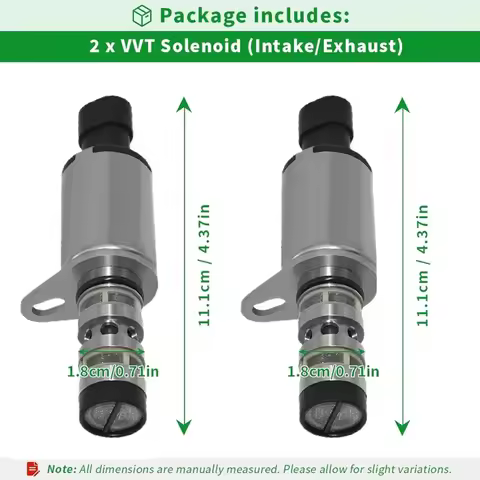 2PCS Camshaft Position Solenoid Valve OE 55567050 For Chevrolet Aveo Cruze Sonic Orlando Vauxhall Astra H J Zafira 1.6 1.8L