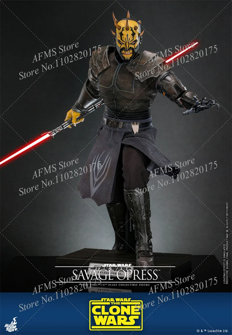 HOTTOYS HT 1/6 TMS136 Savage Opress Star Wars Clone Wars Full Set 12Inch Men Soldier Action Figure Model