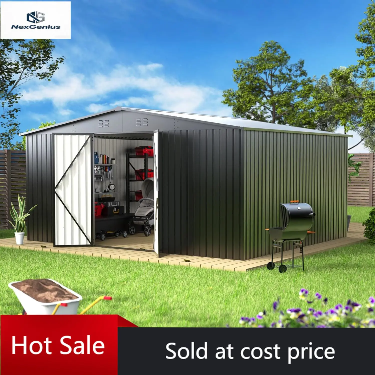 14 X 12FT Outdoor S…