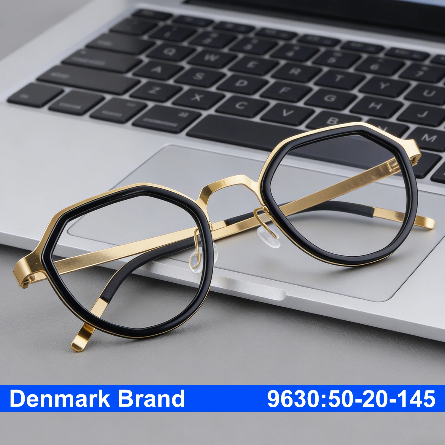 montatura-per-occhiali-artigianale-polygon-di-marca-danese-unisex-senza-viti-in-titanio-e-acetato-occhiali-leggeri-classici-semi-rotondi