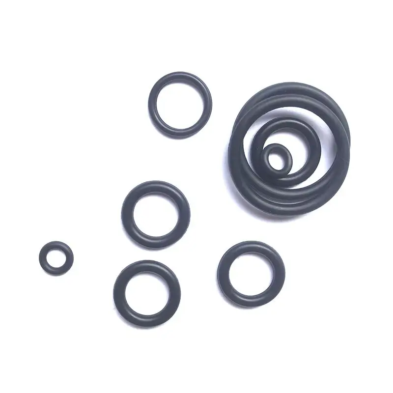 Rubber O Ring NBR O-Ring Seal Gasket Thickness1 1.5 2 3.1 Nitrile Rubber Bands High Pressure Oil Resistance Washer Sealing ORing