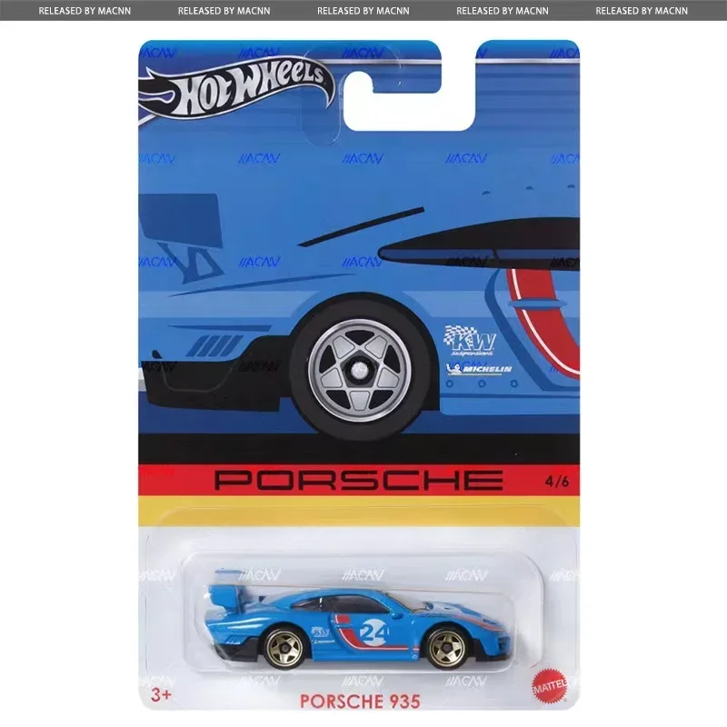 Genuine Hot Wheels Car Porsche Edition Automobile Speedster 911/935/356/944 Turbo Cayman Diecast Toys for Boys 1:64 Models Sedan