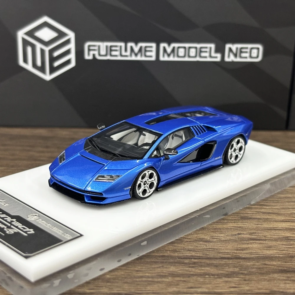 Fuelme 1/64 Countach LPI800-4 ห้าสีเรซิ่นแบบคงที่รถในปี 2025 คอลเลกชันของขวัญ